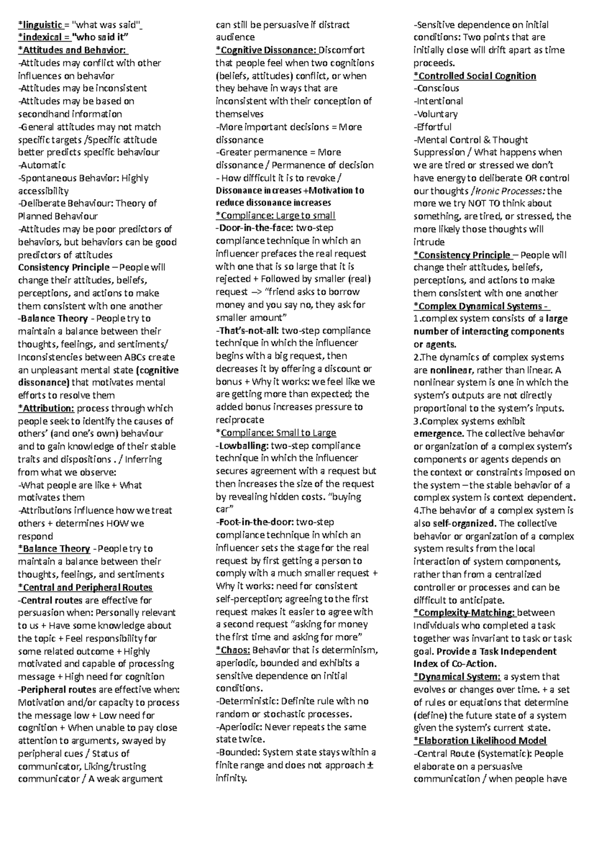 Psyu3333 notes - *linguistic = 
