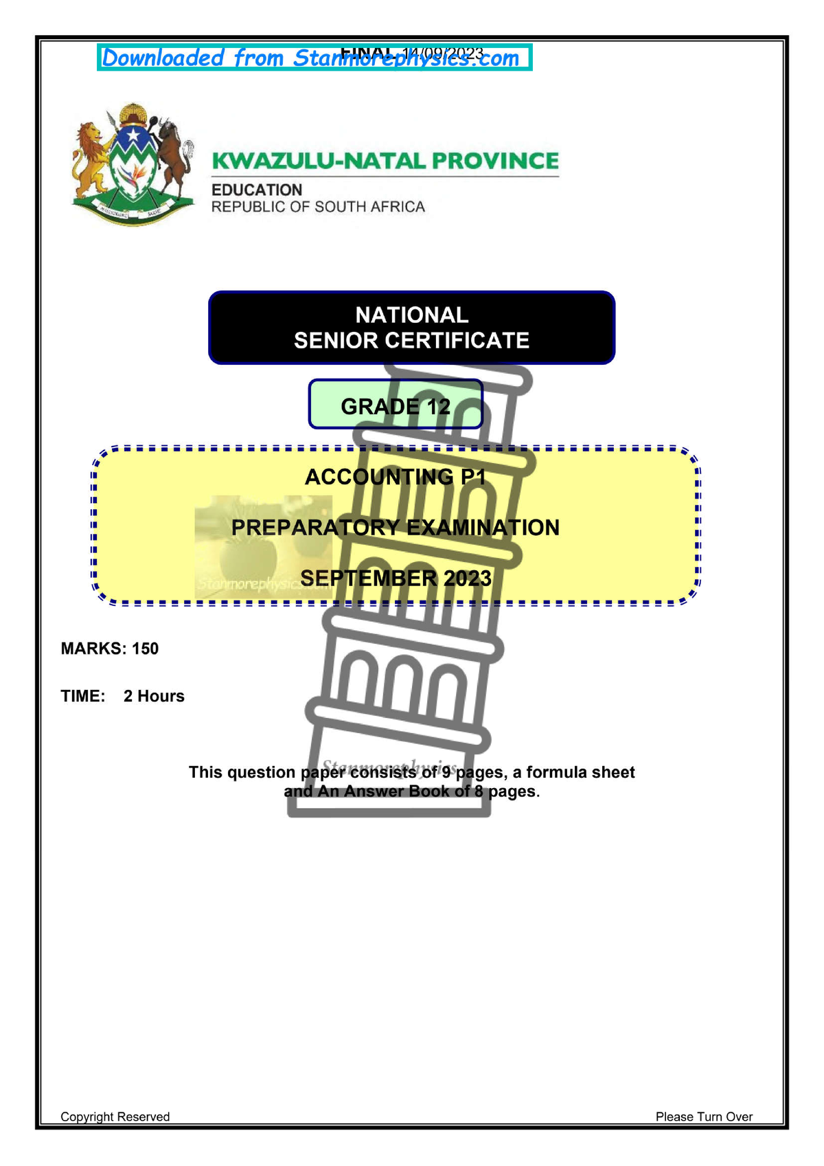 accounting case study term 3 memorandum grade 12