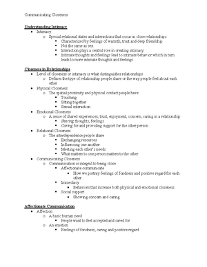 Exam Three Filled Out - Steineck - Interpersonal Communication Comm 315 ...