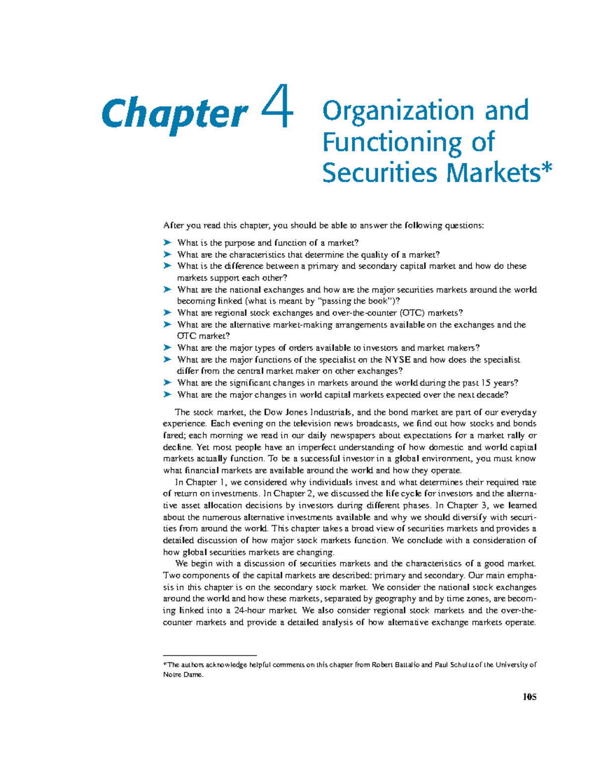 40 324 17173 0 - Notes - Chapter 4 Organization and Functioning of ...