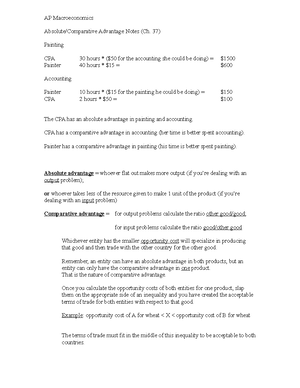 AP Macroeconomics Formula Sheet - AP Macro Formula sheet GDP GDP ...