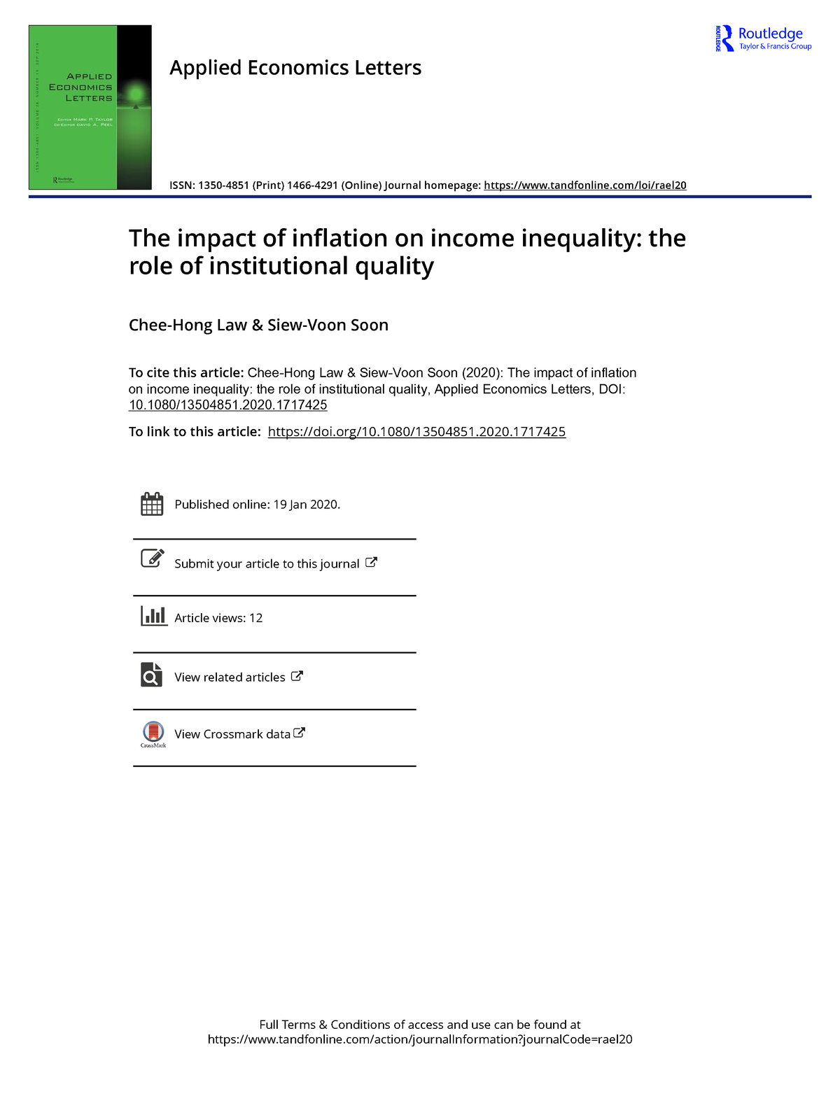 research paper on income inequality