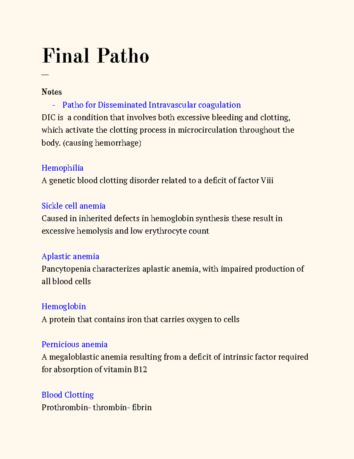 Final Exam Patho Study Guide - Deprecated API usage: The SVG back-end ...