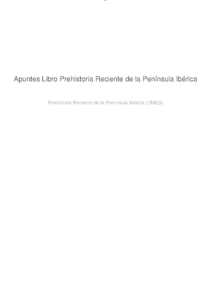 2ª PEC Prehistoria Reciente 2022-2023 - JOSÉ BERJANO RODRÍGUEZ ...