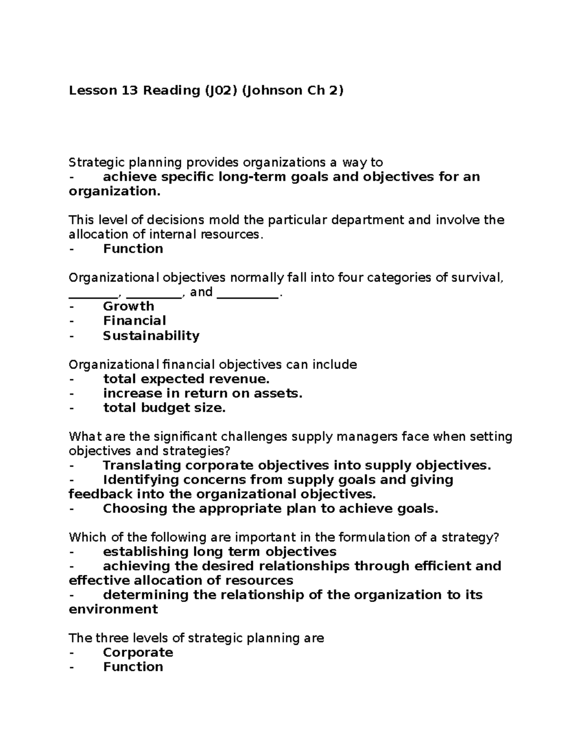 Lesson 13 Reading (J02) (Johnson Ch 2) Smartbook - Lesson 13 Reading ...