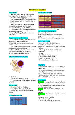Projman Reviewer - IT INCLUDES CHAPTER 8 - CHAPTER 5: PROJECT ...