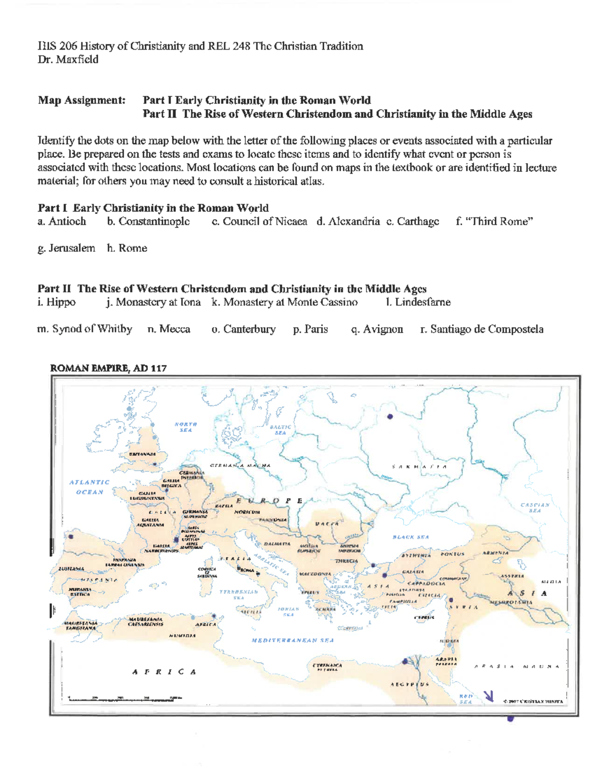 Map Assignment Units I and II - Soci 231 - Studocu