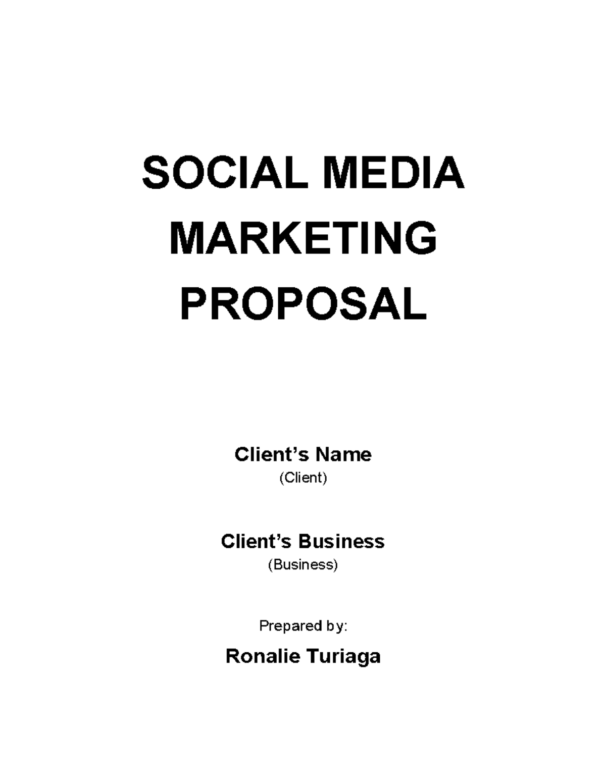 Social Media Marketing Proposal Guideline-converted - SOCIAL MEDIA ...