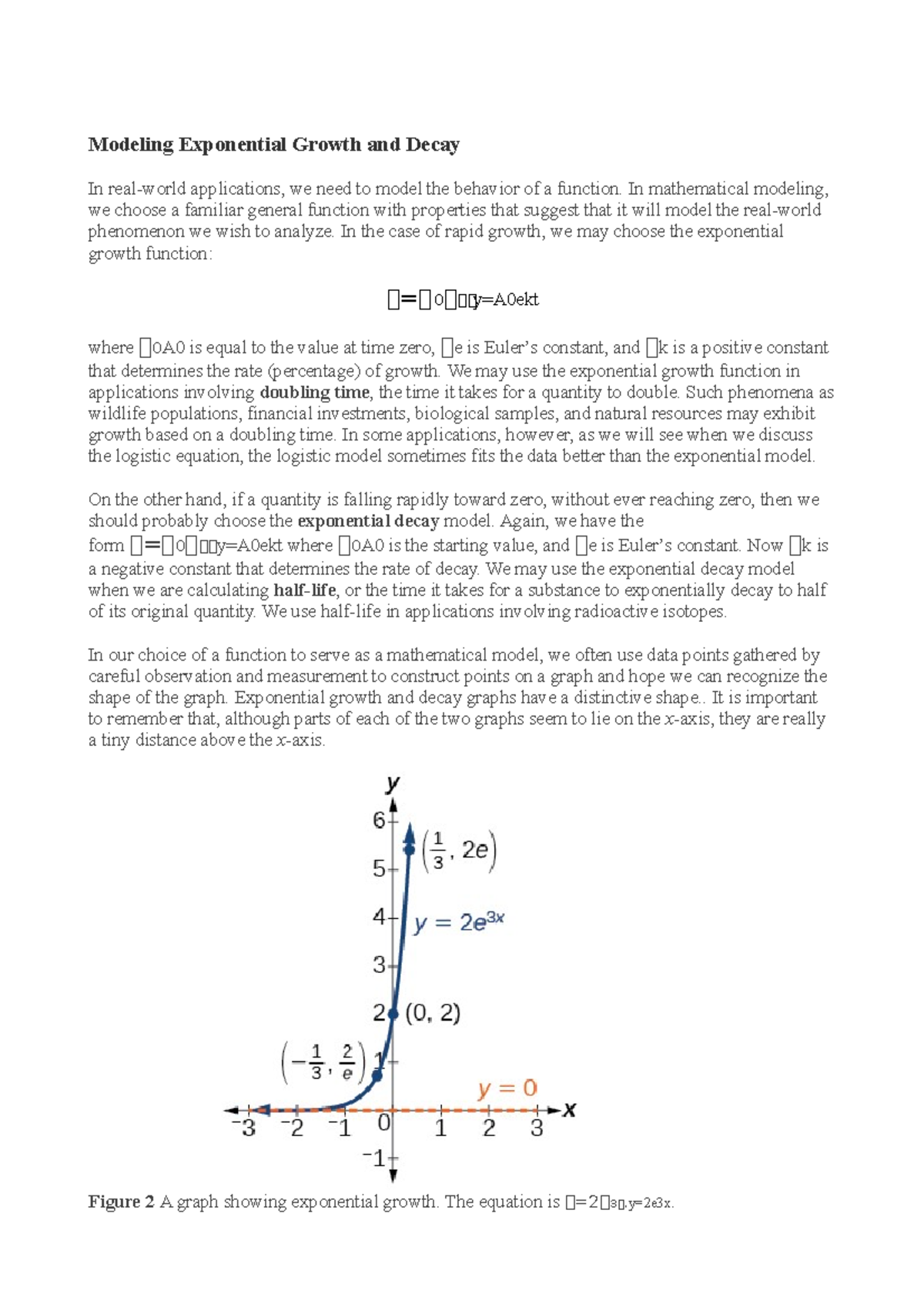 6.7 Exponential And Log Models - Modeling Exponential Growth And Decay ...