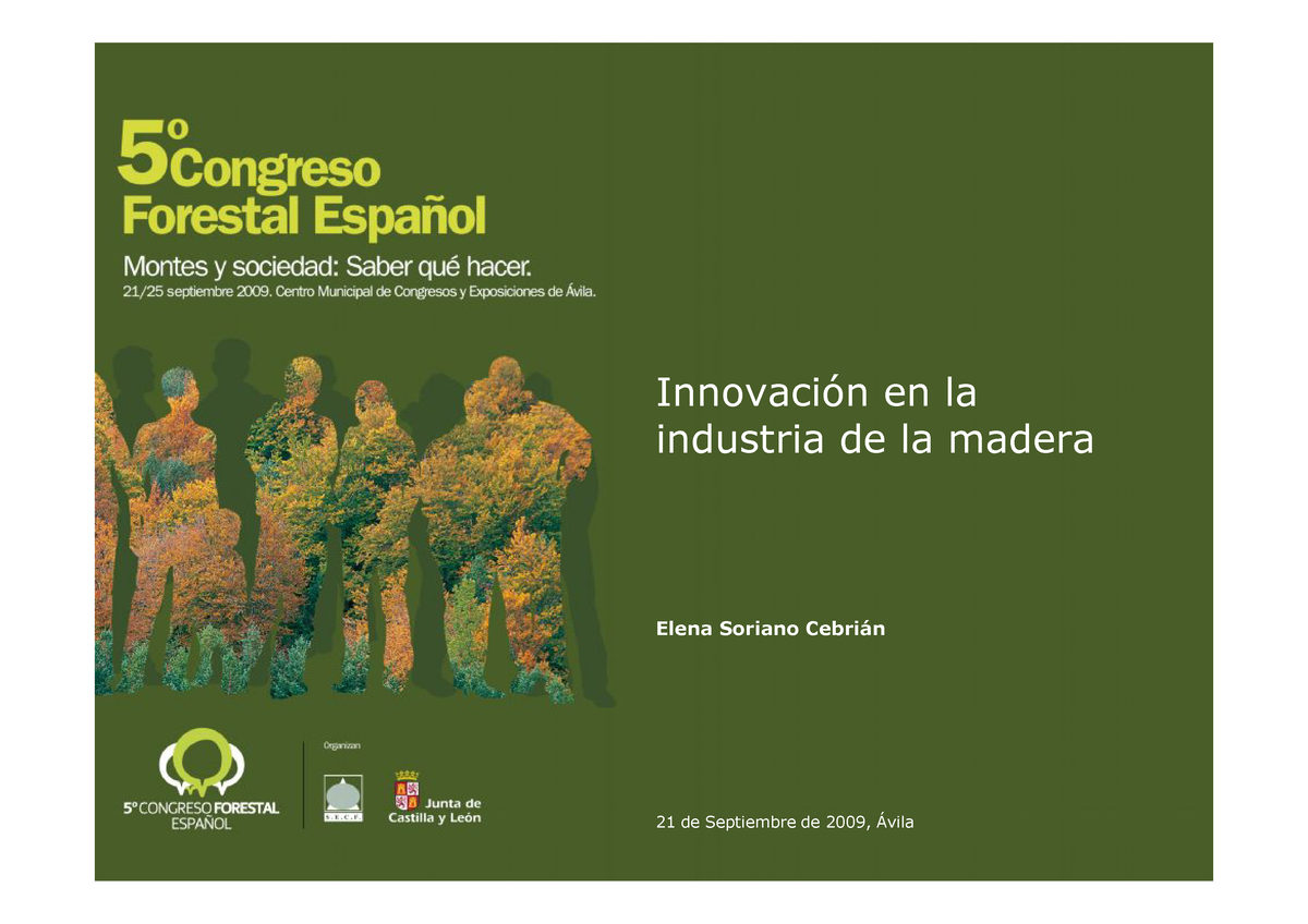 Innovaci N En La Industria De La Madera - Innovación En La Industria De ...