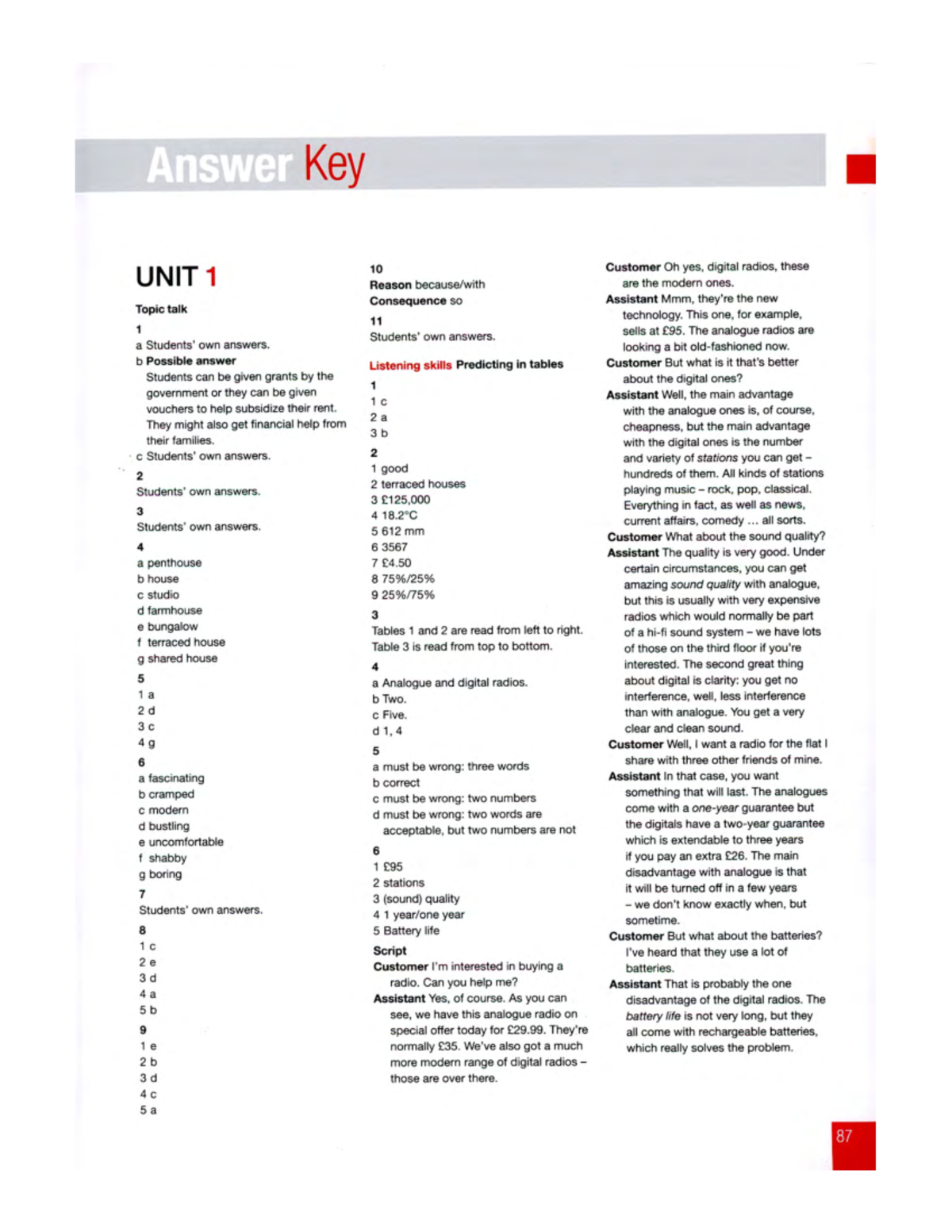 Listening and speaking for Ielts 4 5-6 0-Ver-mới - Key 1 11 technology ...