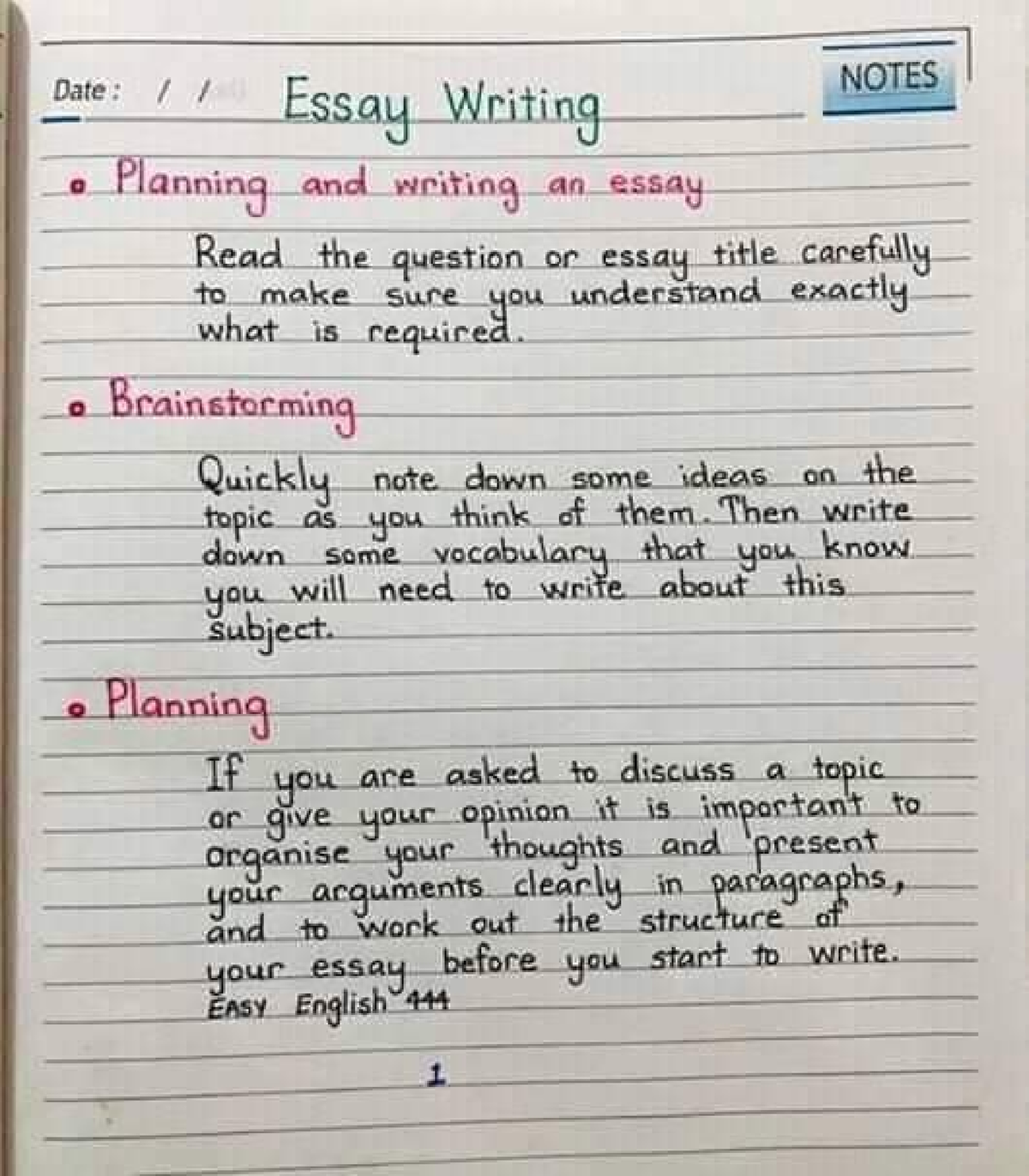 Proper Essay writing stratiges - English Grammar - Studocu