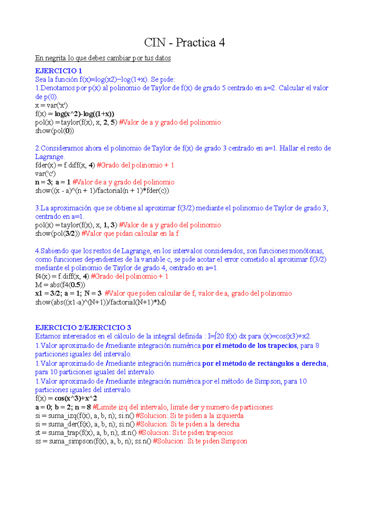 Cin Practica 4 Resuelta Actualizada Studocu