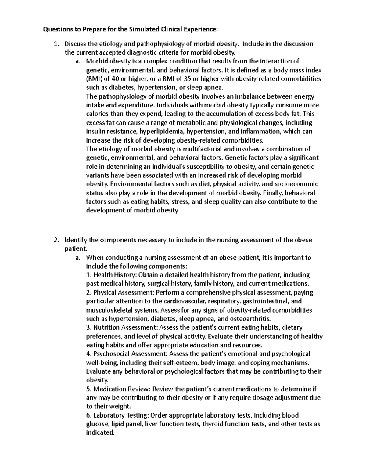 Acute Myocardial Infarction Questions-1 - Questions to Prepare for the ...