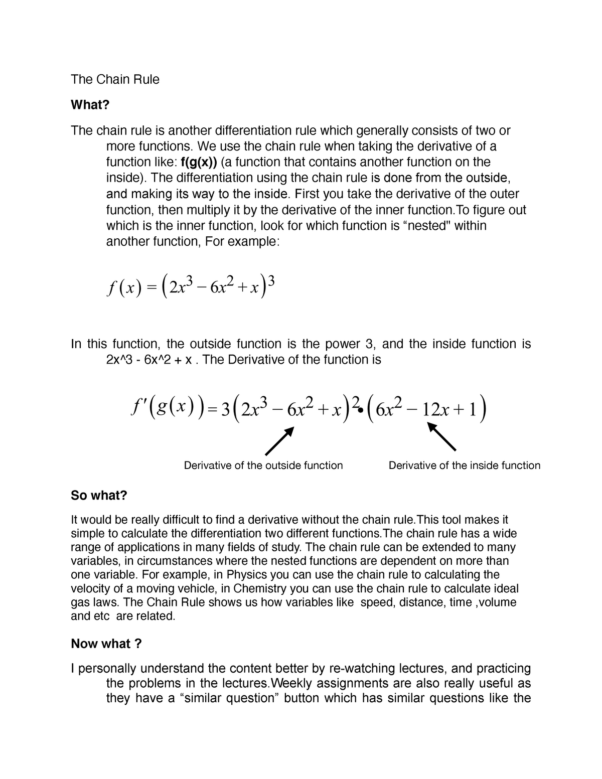 the-chain-rule-journal-entry-for-beginner-calculus-the-chain-rule