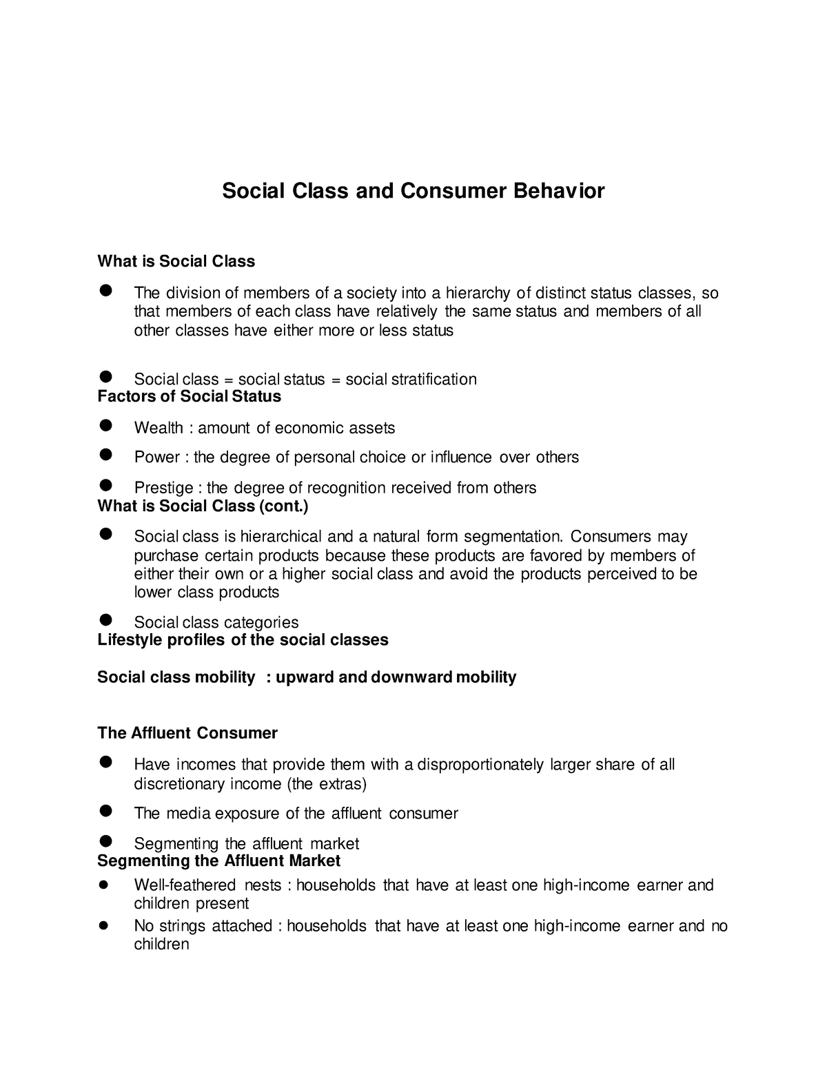 social-class-and-consumer-behavior-social-class-is-hierarchical-and