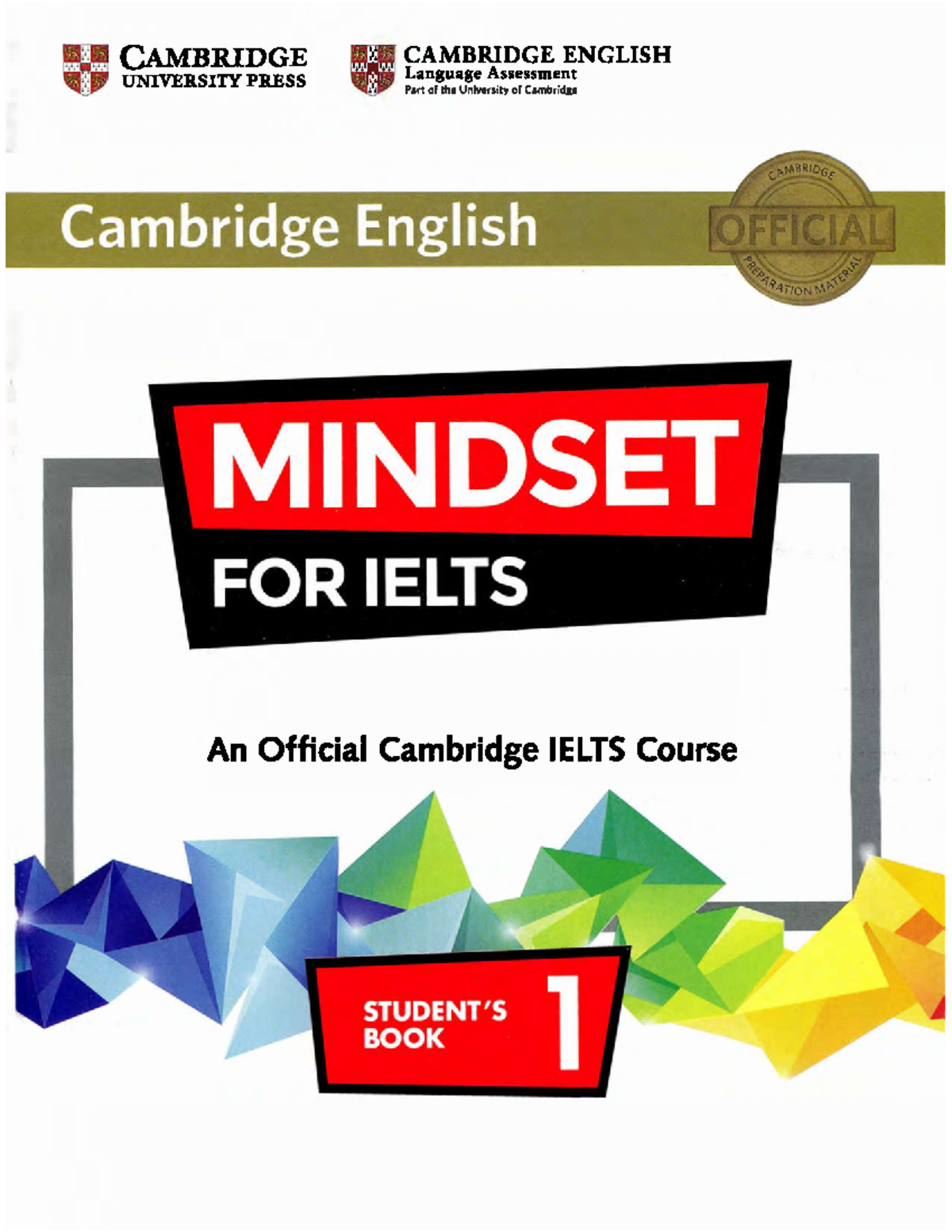 Mindset for Ielts Level 1 Student ( No Key ) - English - Studocu