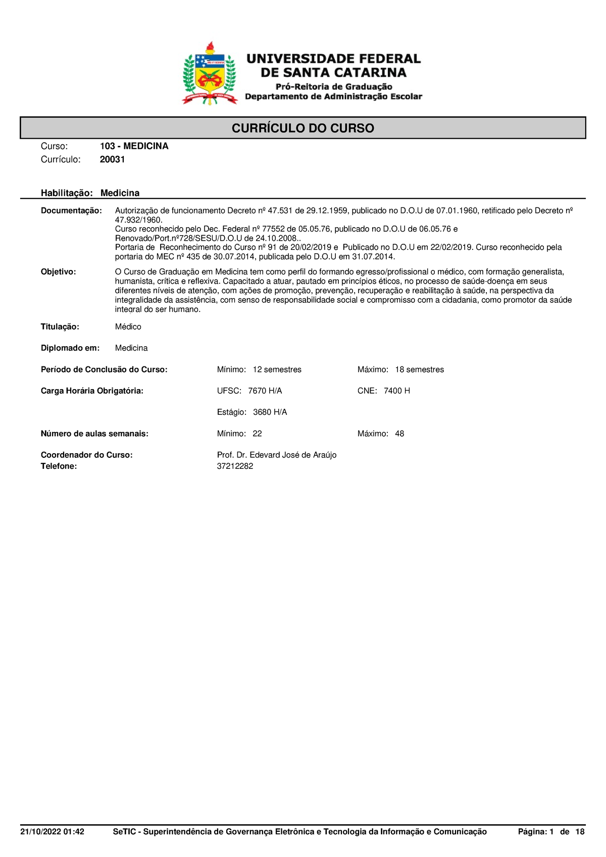 FICHA DE AVALIAÇÃO EM PROCTOLOGIA ANAMNESE