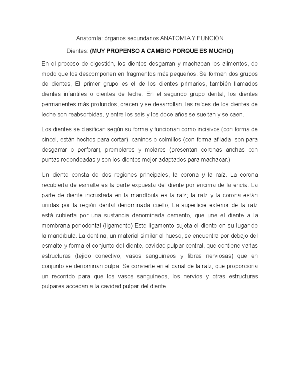 Anatomía Glandulas - Anatomía: órganos secundarios ANATOMIA Y FUNCIÓN ...