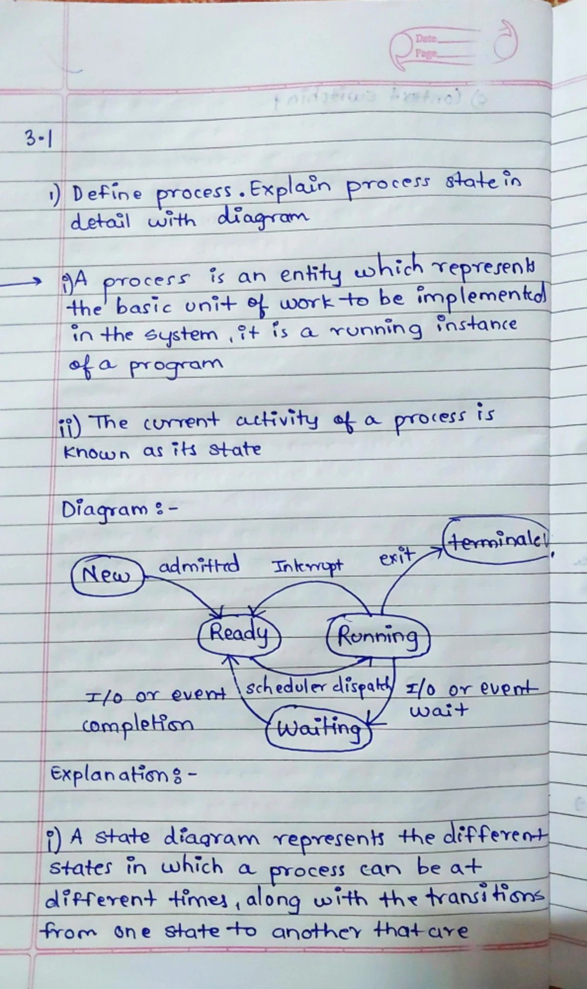 OSY unit 2 - Osy lesson2 - ) what is system cal 2 Explain use of any ...