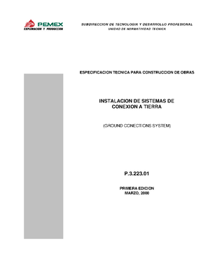 P Simbologia De Equipo De Proceso Especificacion Tecnica Para Proyecto De Obras