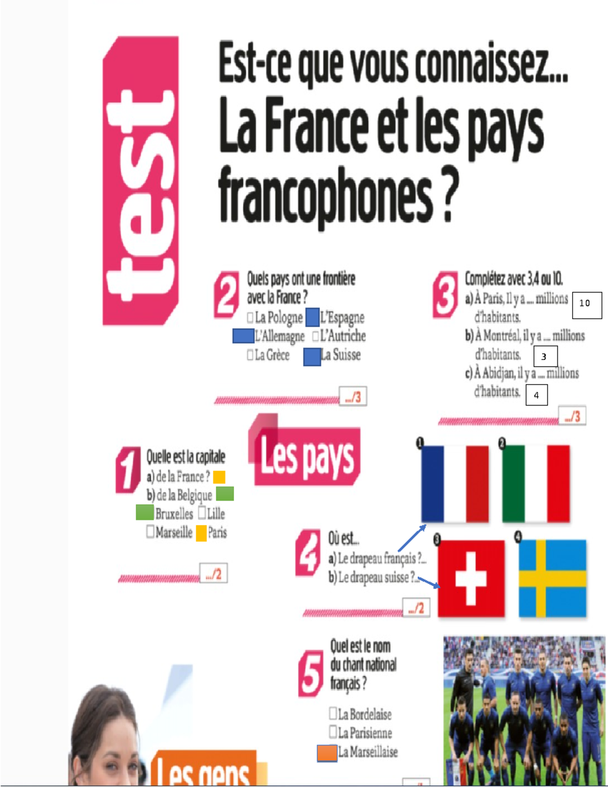 Doc5 Morfología y Sintaxis del inglés y francés 1 B C A B B C A