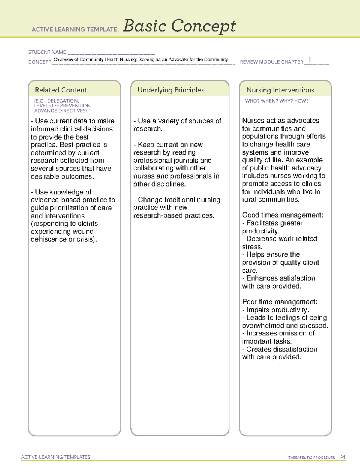 a-overview-of-community-health-nursing-active-learning-templates