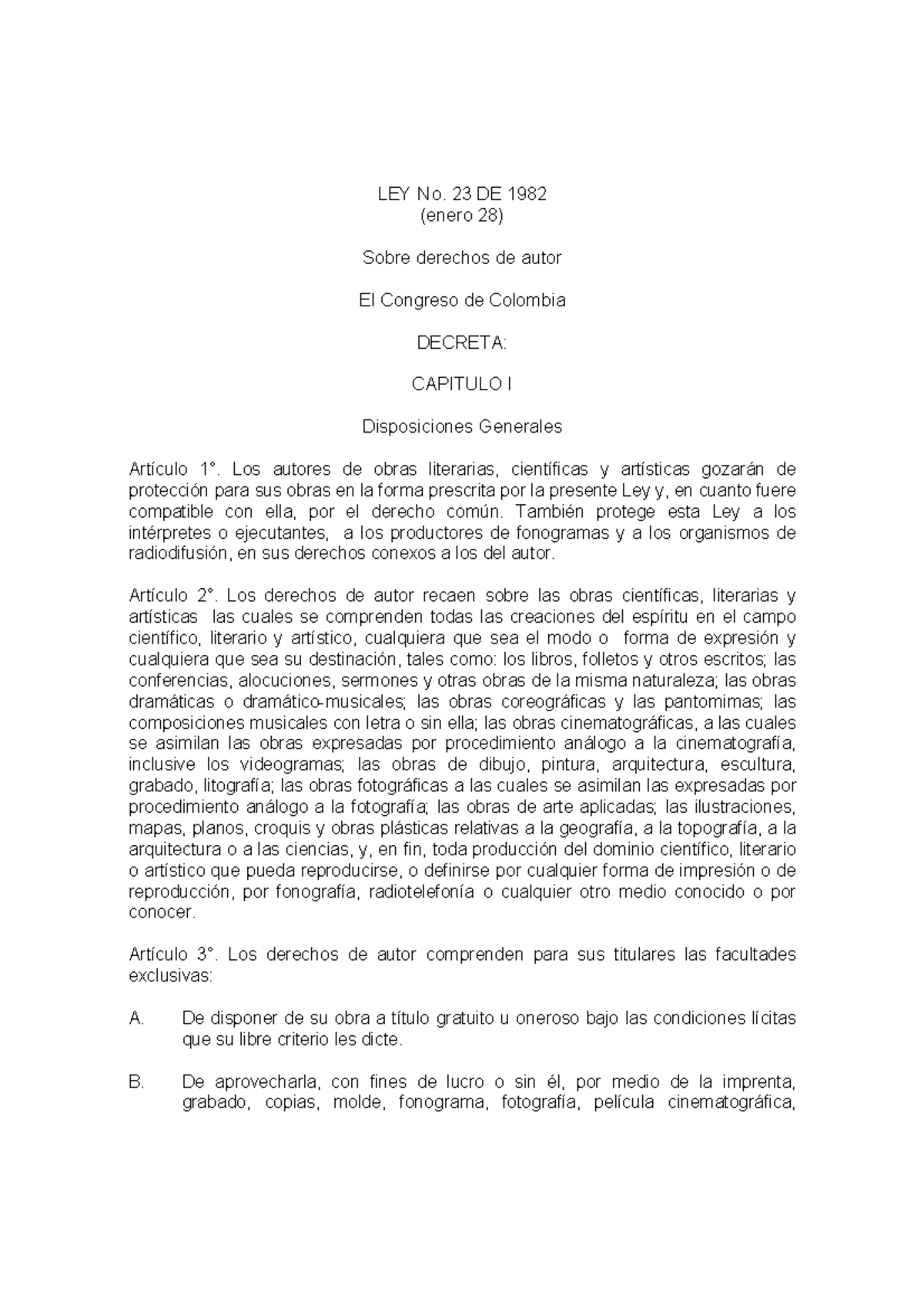ley-23-de-1982-derechos-de-autor-ley-n-o-23-de-1982-enero-28-sobre