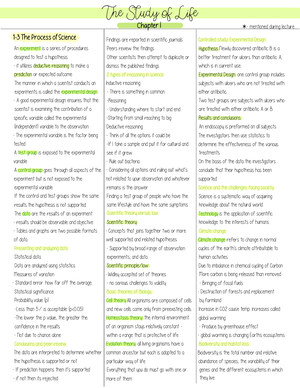 Biol-110 Principles Of Biology 1 - The Study Of Life Chapter L ...