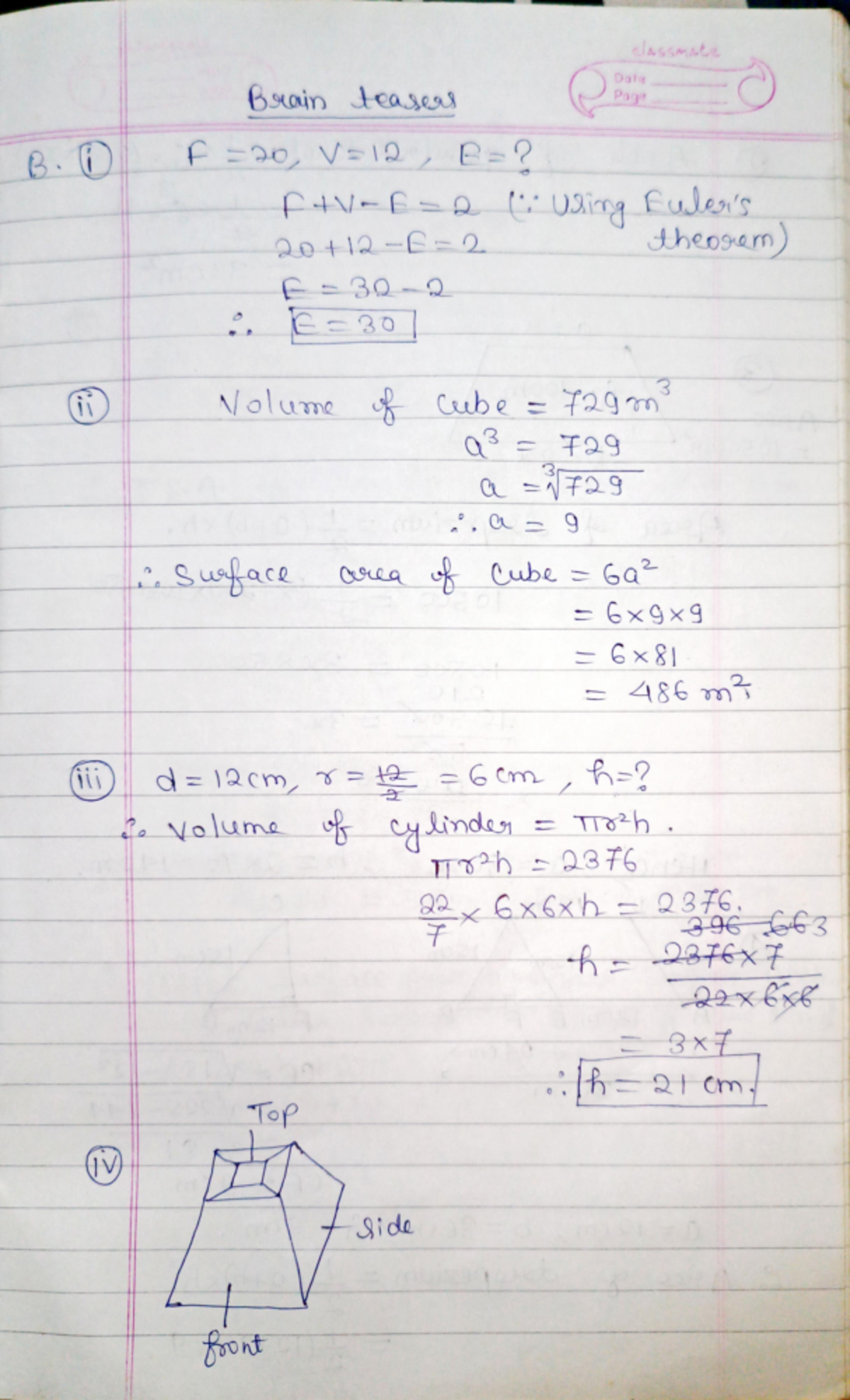 Brain teasers and hots Ghbbñ .mmmm 6xain caseas cssmAte Date Page f