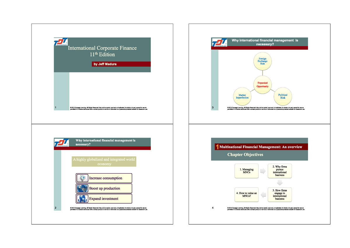 ICF11e Ch01 International Financial Management - Quản Trị Tài Chính ...