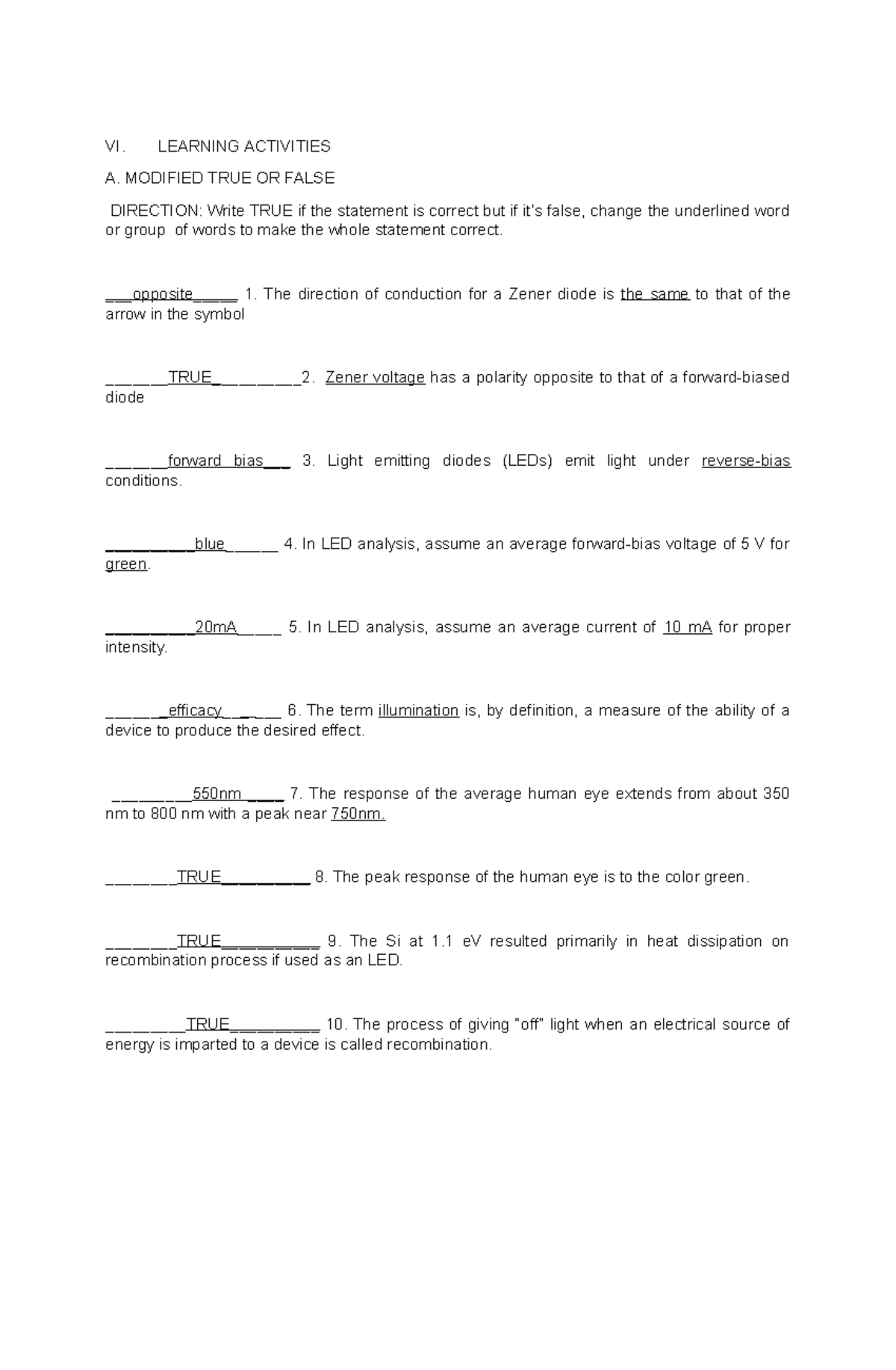 ELX Module 8 MODIFIED TRUE OR FALSE VI LEARNING ACTIVITIES A elx-module-8-modified-true-or-false-vi-learning-activities-a