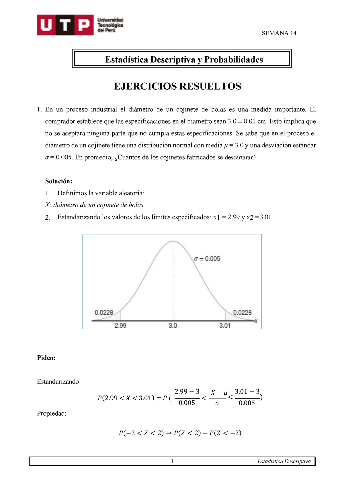 S14.s1 - Ejercicios Resueltos - SEMANA 14 1 Estadística Descriptiva ...