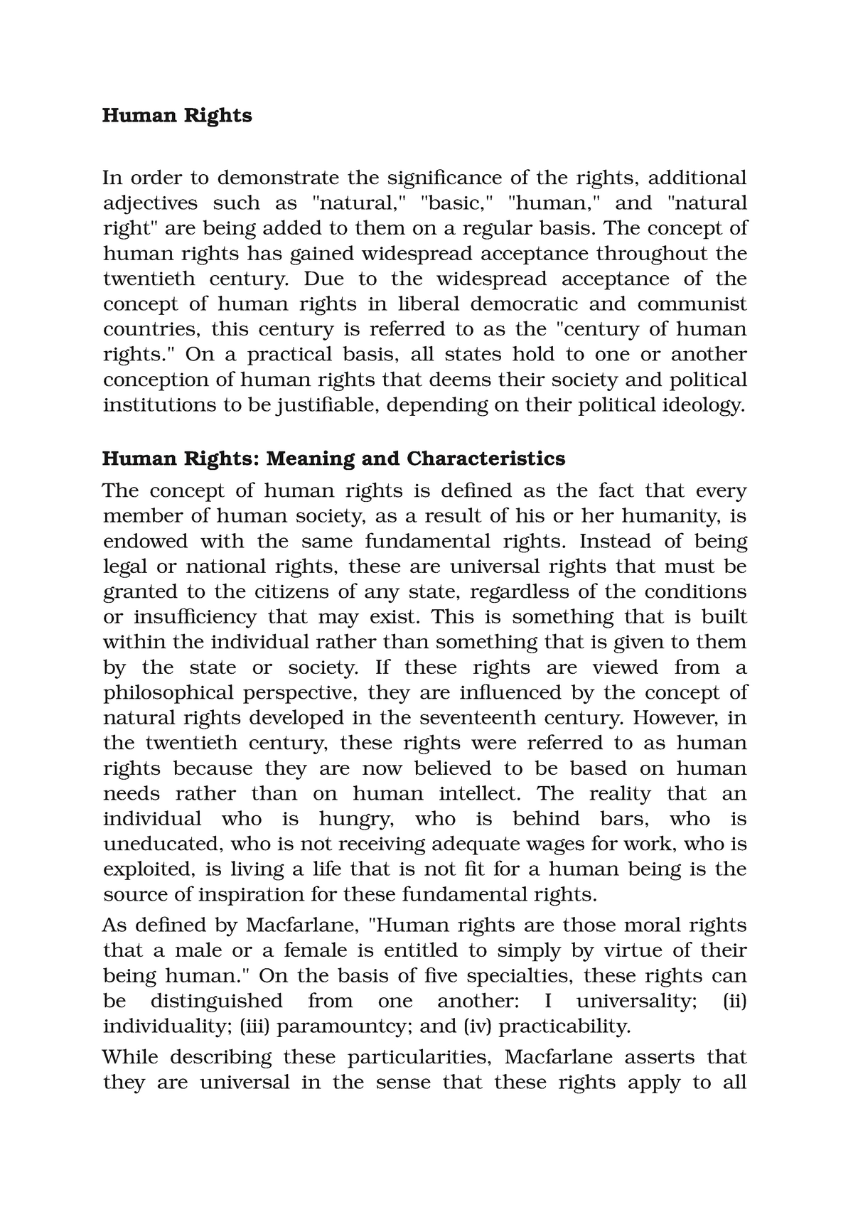 human-rights-meaning-and-characteristics-human-rights-in-order-to