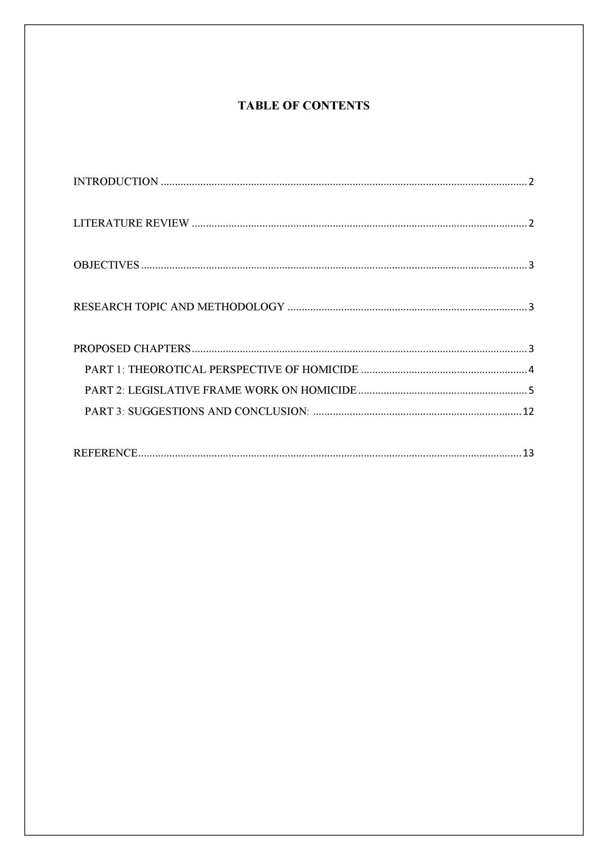 homicide-converted-a-detailed-view-on-homicide-table-of-contents