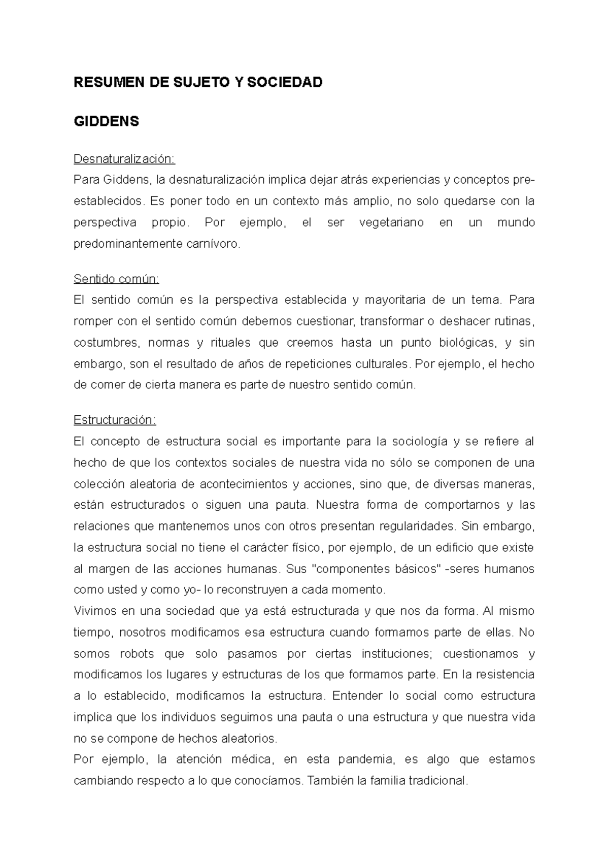 Resumen De Sujeto Y Sociedad Para El Final RESUMEN DE SUJETO Y 