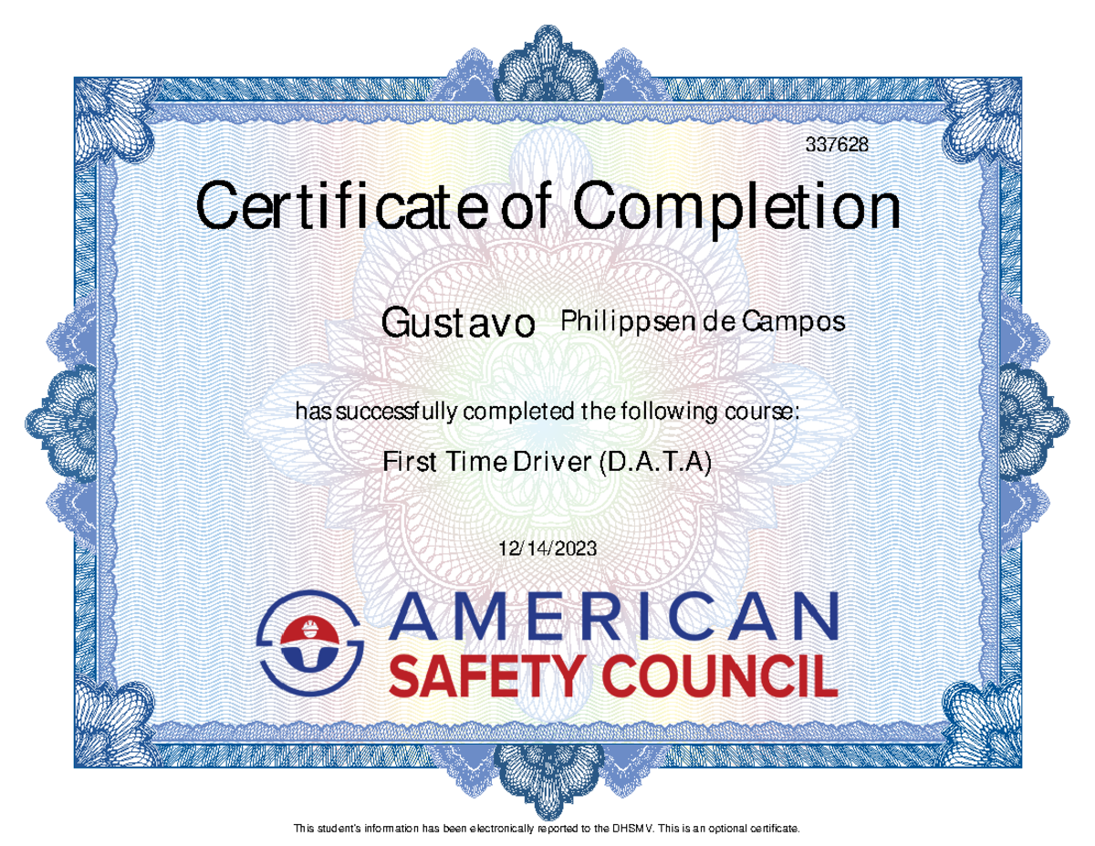 Certificate 28716684 - aaaaaaa - Gustavo Philippsen de Campos First ...