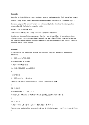 WID3007-T1A - Fuzzy logic - What is the similarity between fuzziness ...