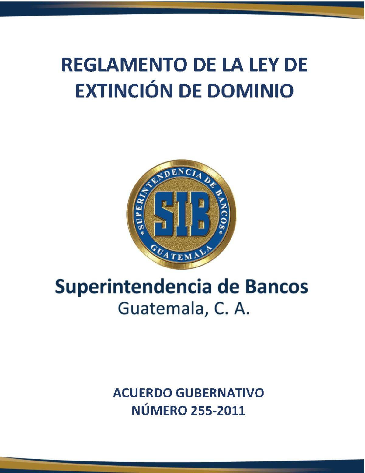 Reglamento de la Ley de Extinción de Dominio - REGLAMENTO DE LA LEY DE ...
