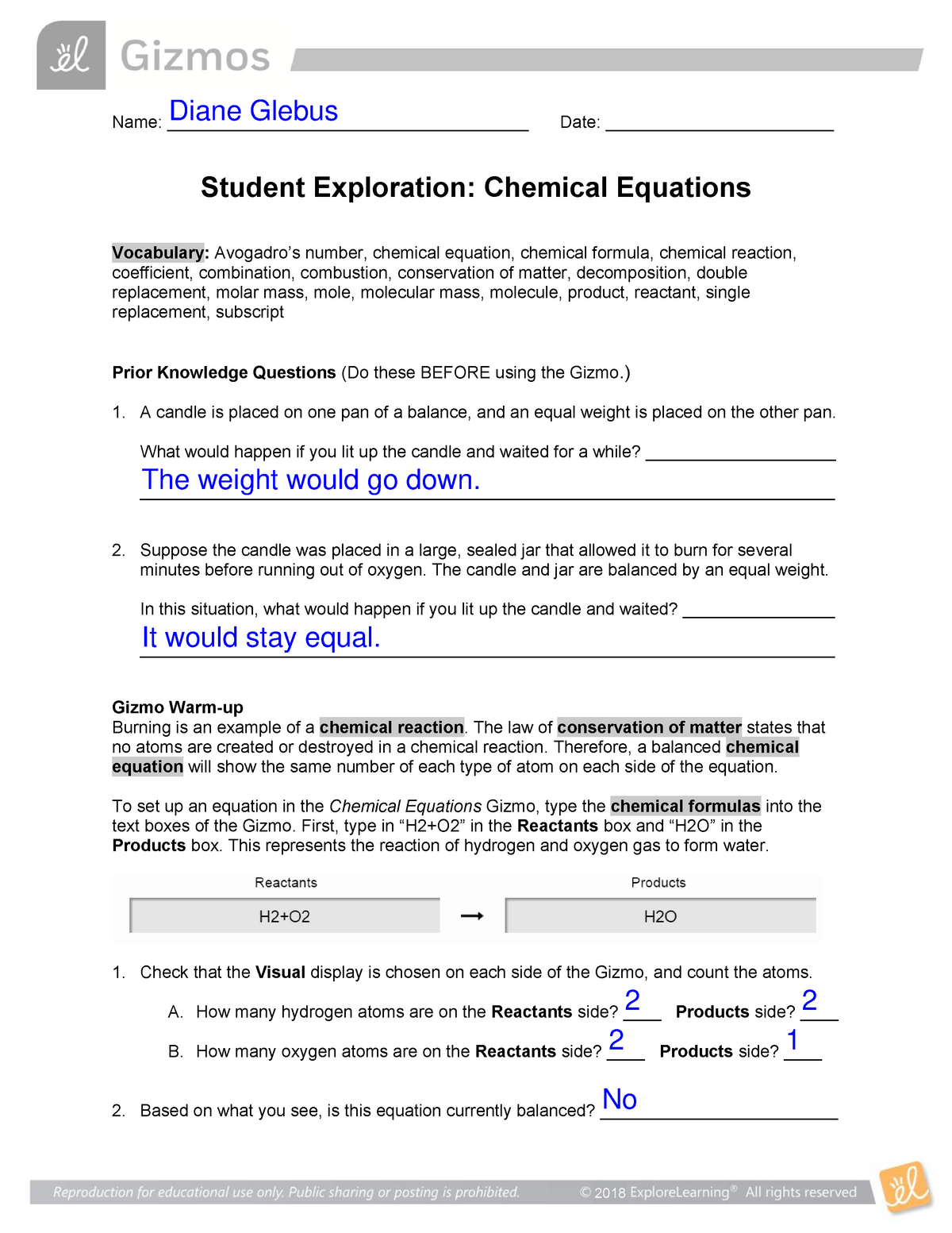chem-equations-gizmo-virtual-assignment-name-date