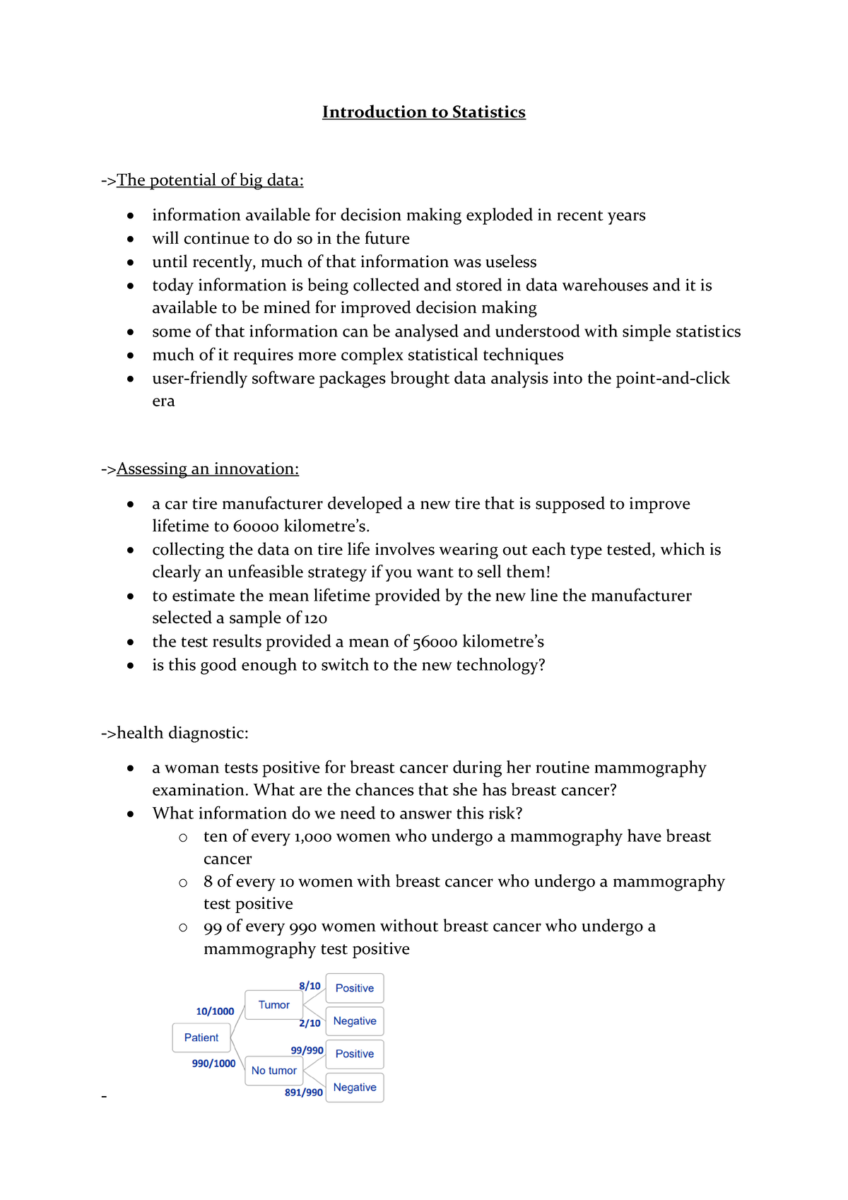 INtroduction To Statistics - Introduction To Statistics ->The Potential ...