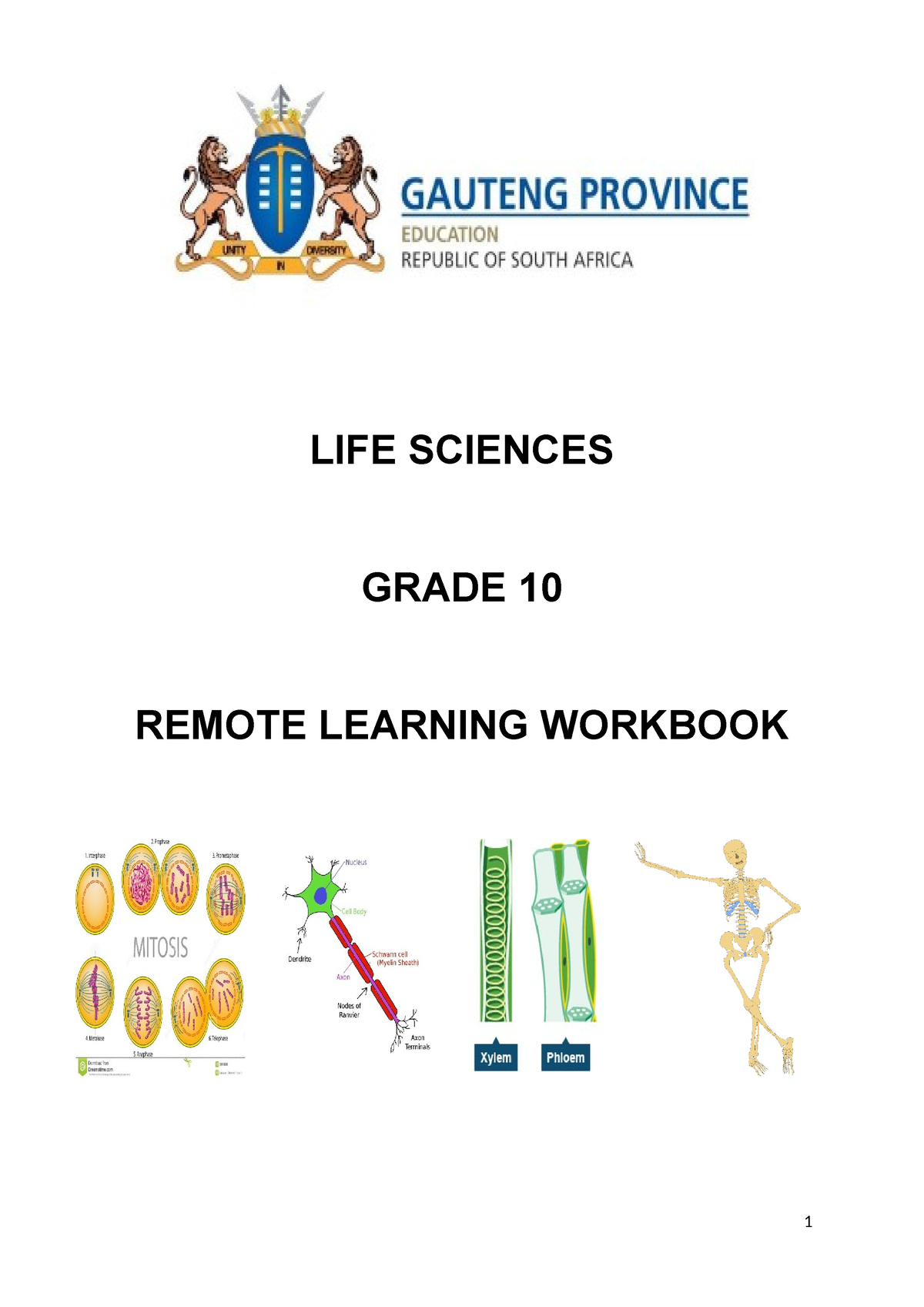 Gr.10 Remote learning workbook term 3 - LIFE SCIENCES GRADE 10 REMOTE ...