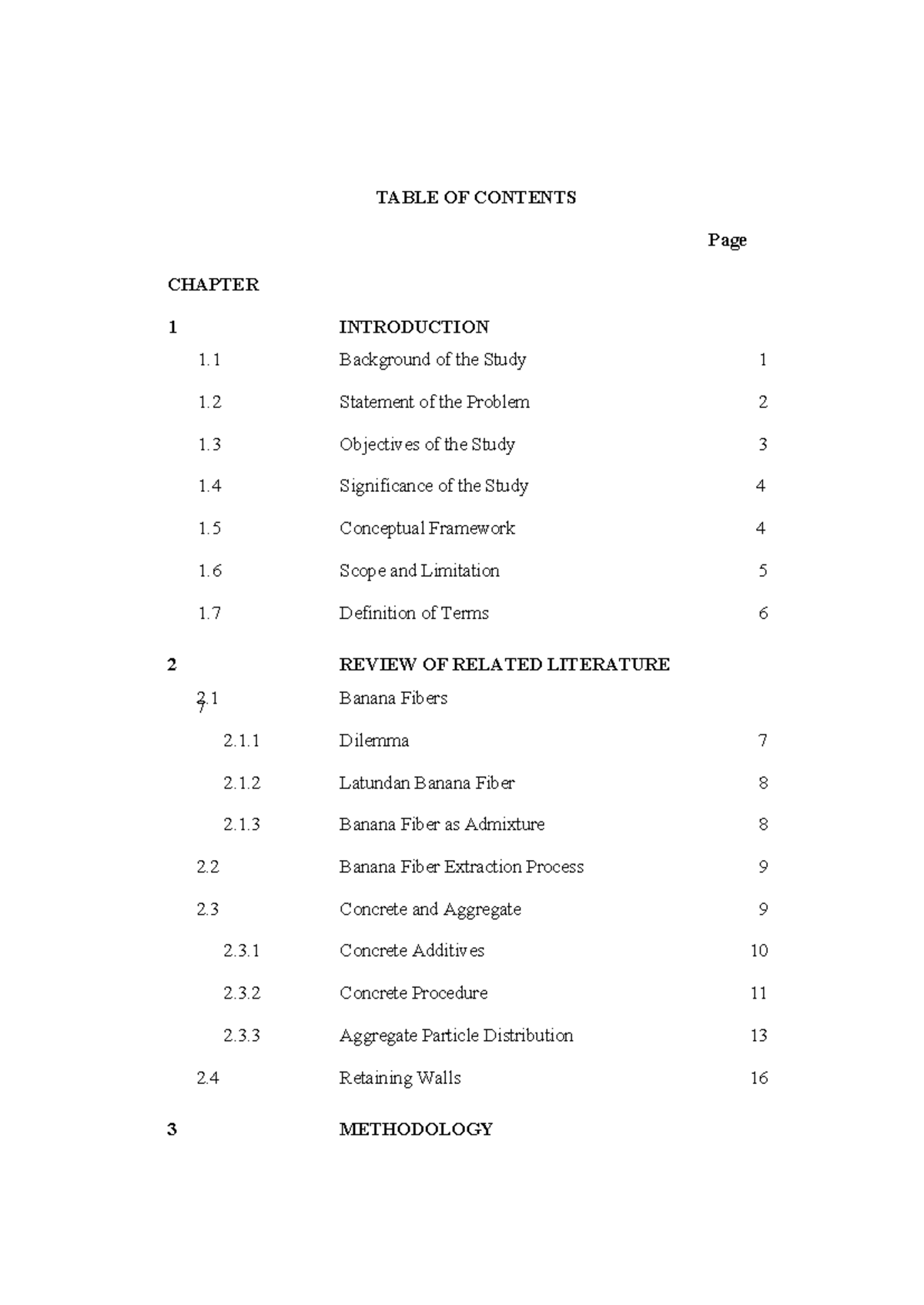 Table-OF- Contents - TABLE OF CONTENTS Page CHAPTER 1 INTRODUCTION 1 ...
