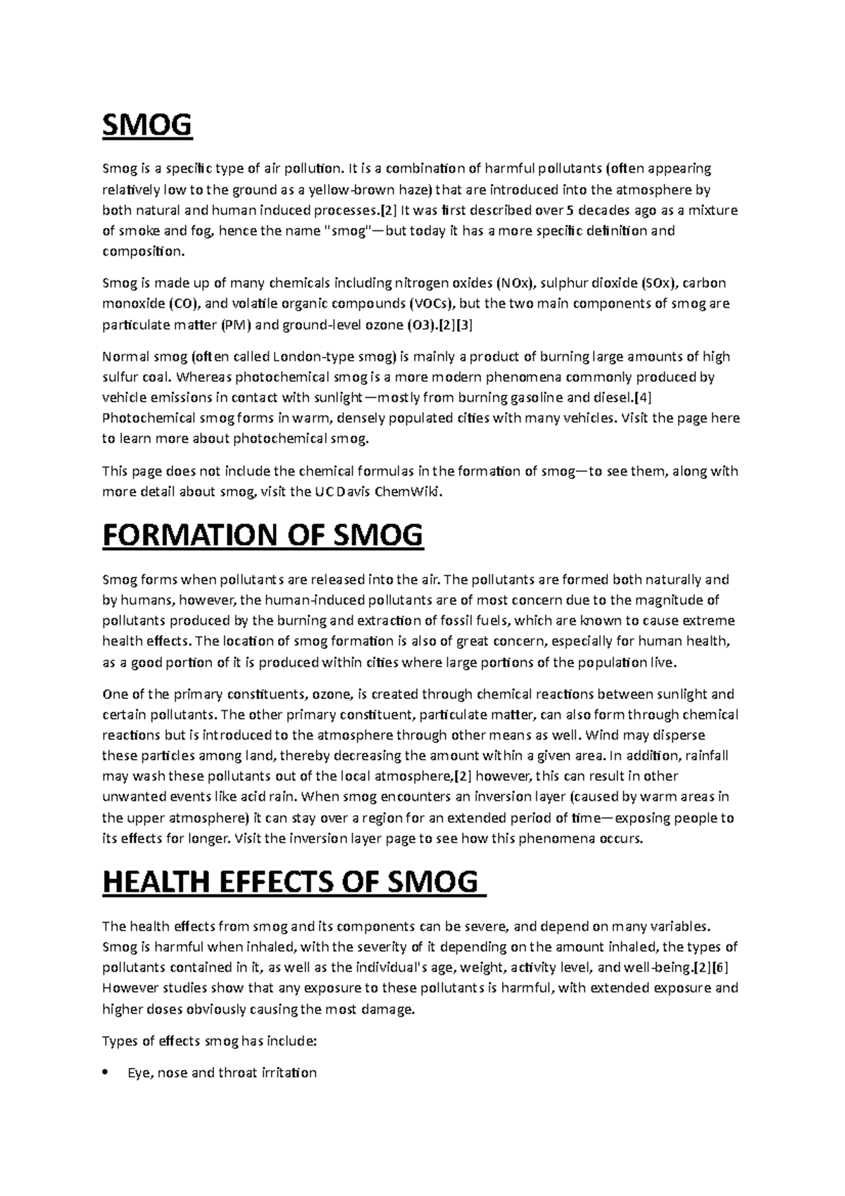 SMOG FTIR spectroscopy is used to quickly and definitively identify
