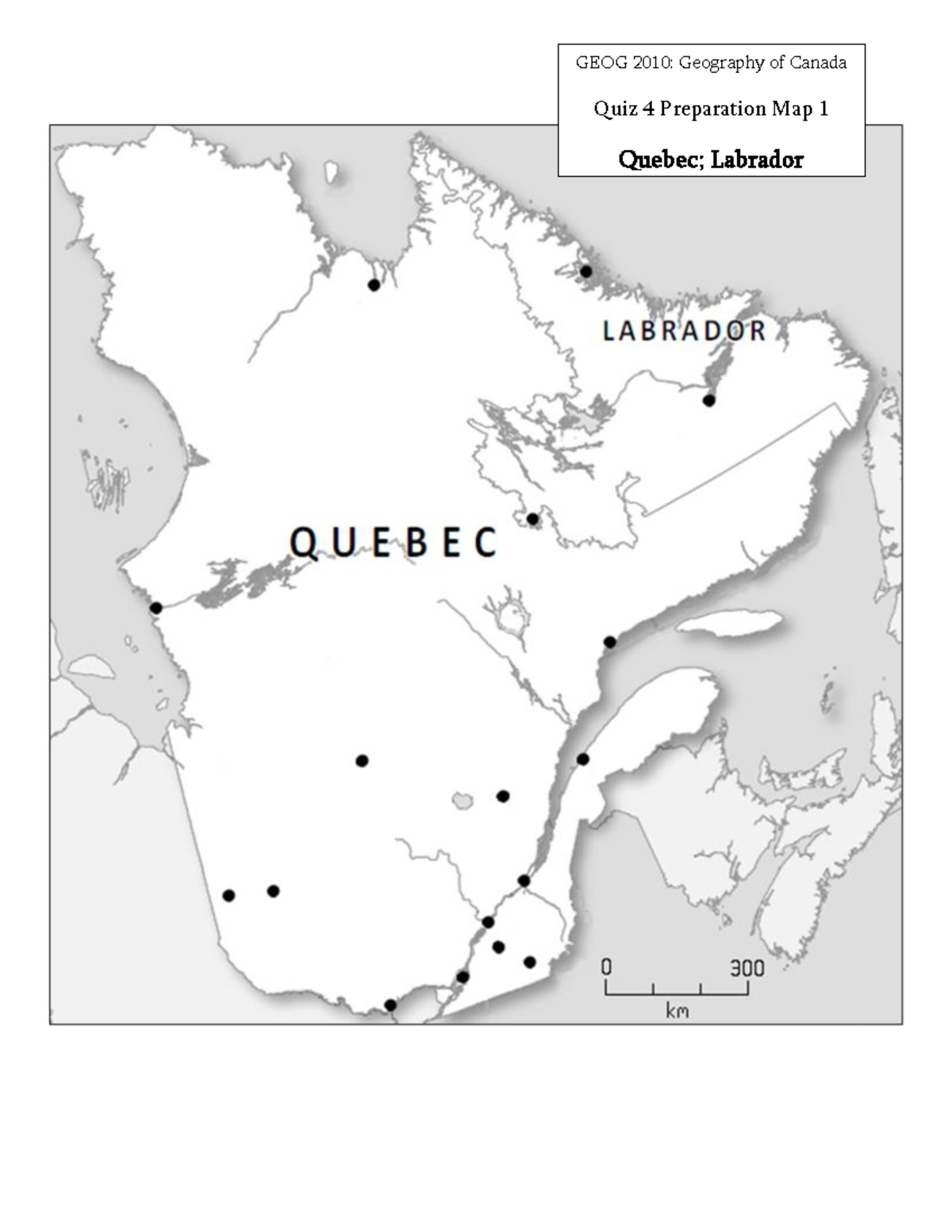 Quiz 4 map 1 2010 a b geog 2010 geography of canada quiz 4