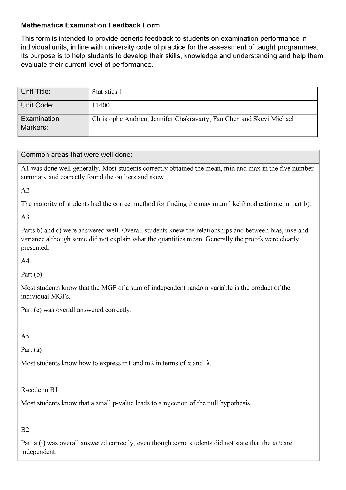 statistics-1-exam-feedback-2018-mathematics-examination-feedback-form