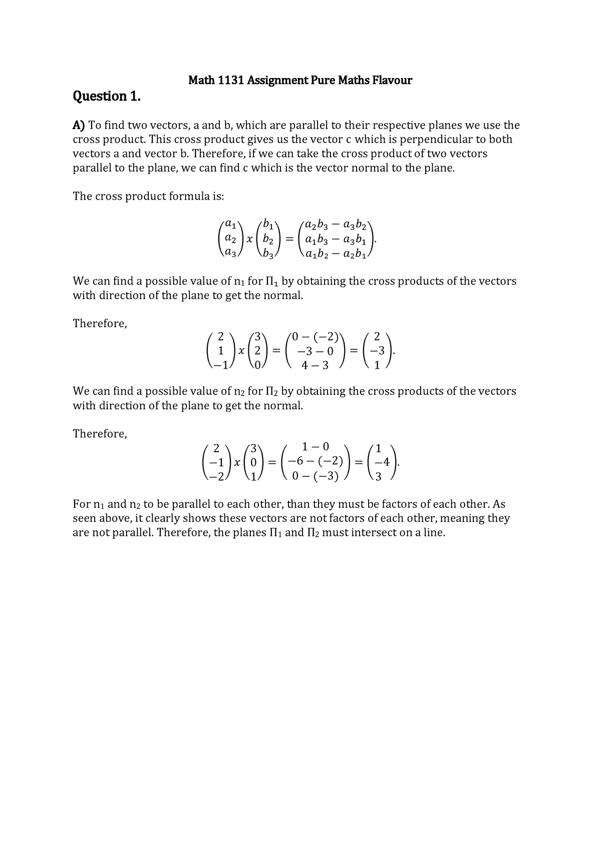 math-1131-assignment-pure-maths-flavour-math-1131-assignment-pure