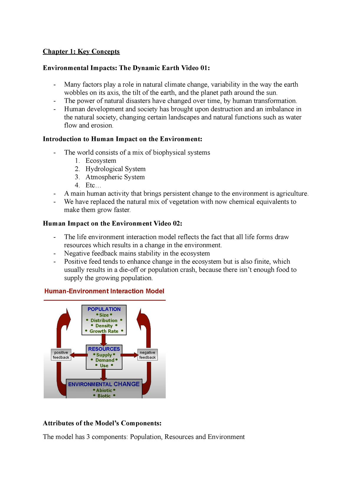 Geography Chapter 1-12 Lecture Notes - Chapter 1: Key Concepts ...