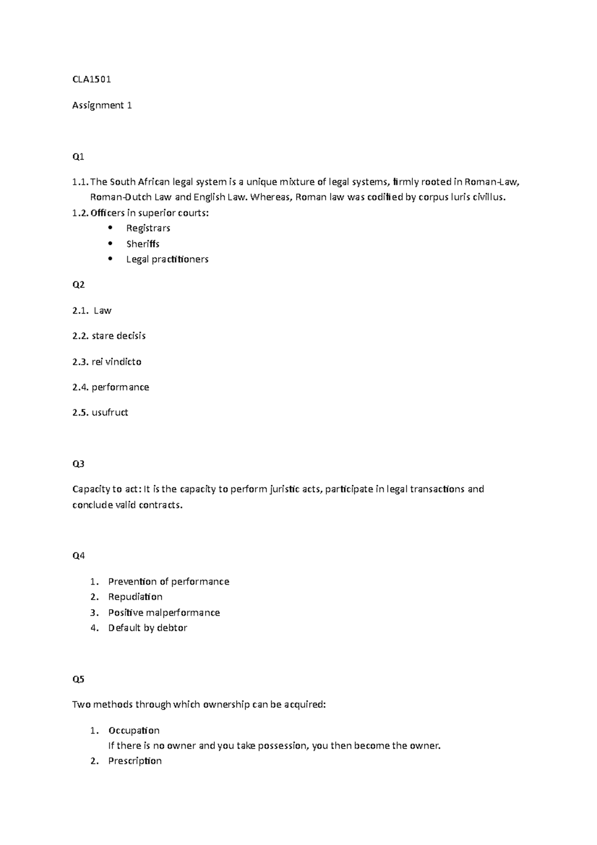 cla1501-assignment-1-cla-assignment-1-q-1-1-south-african-legal