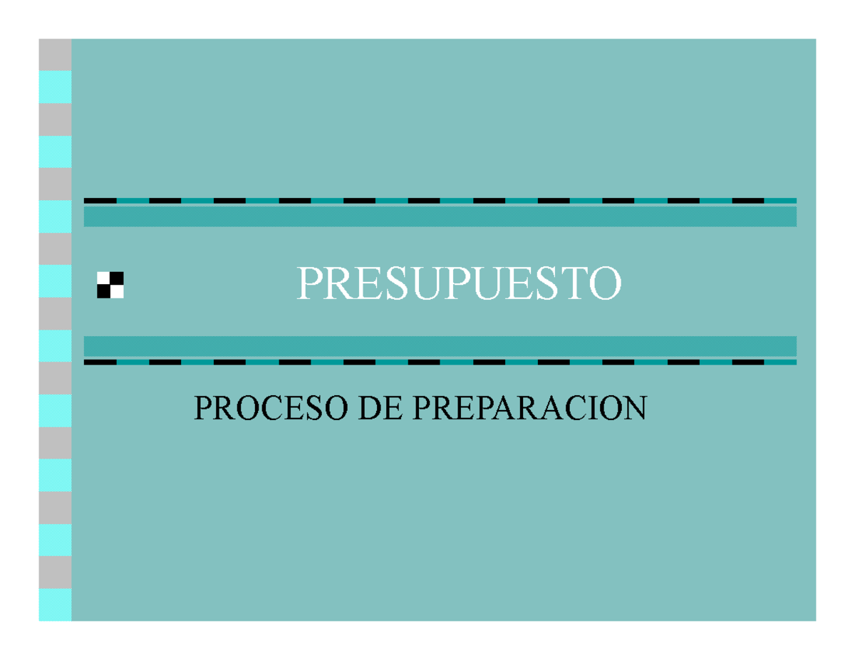 EL PPTO Fciero Preparación Y Aprob 3ra parte PRESUPUESTO